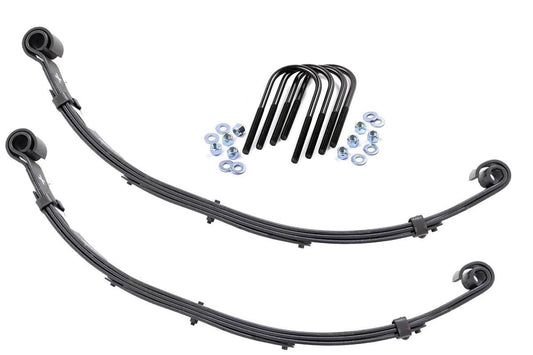 Rough Country Rear Leaf Springs | 4" Lift | Pair | Jeep CJ 7 4WD (1982-1986)
