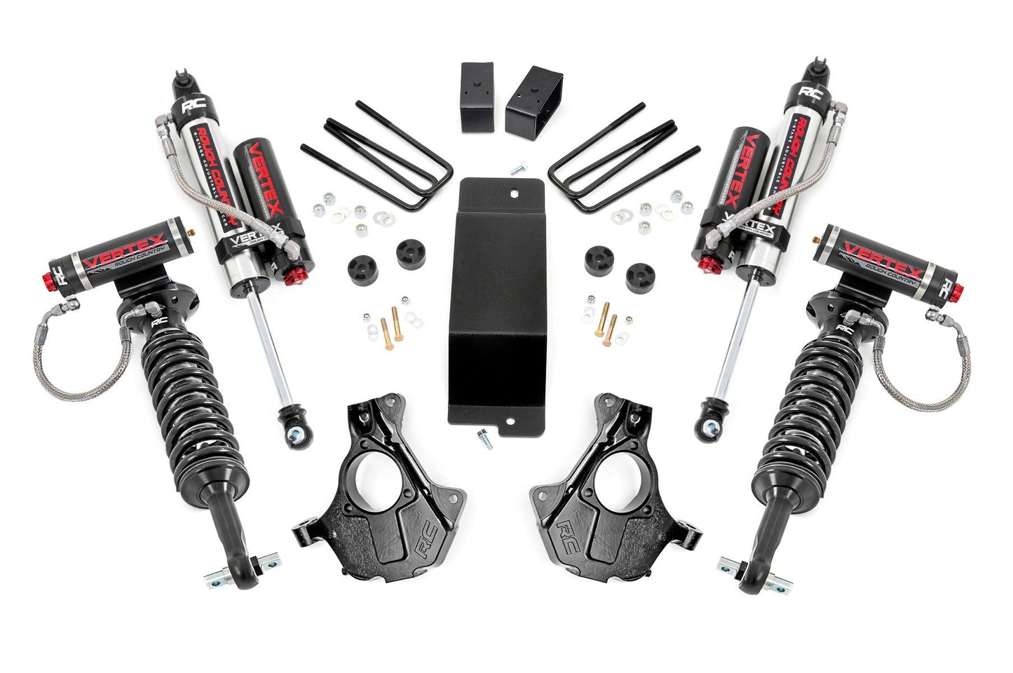 Rough Country 3.5 Inch Lift Kit | Cast Steel LCA | Vertex | Chevy/GMC 1500 (07-13)