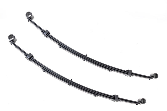 Rough Country Front Leaf Springs | 2" Lift | Pair | Chevy/GMC C10/K10 C15/K15 Truck/Jimmy (73-91)