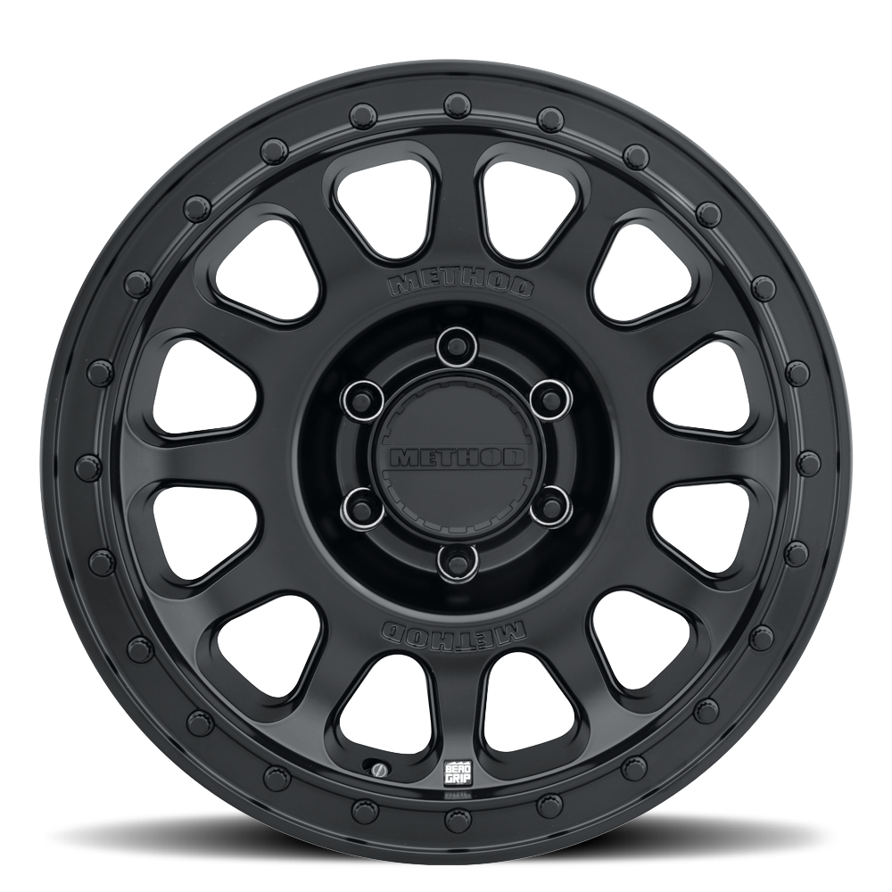 Method Race Wheels MR709 HD Bead Grip Black 17x8.5 6x5.5 +25mm (MR70978560525H)