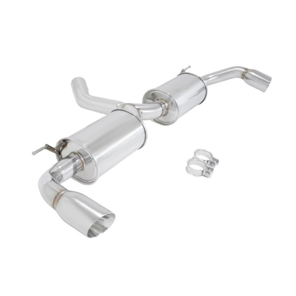 Megan Axle Back Exhaust for 2007-2013 BMW X5 E70 SS Tip (MR-ABE-BE70-SRT)