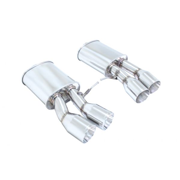 Megan Axle Back Exhaust for 2013+ BMW M6 Coupe SS Tip (MR-ABE-BF13M6-SRT)