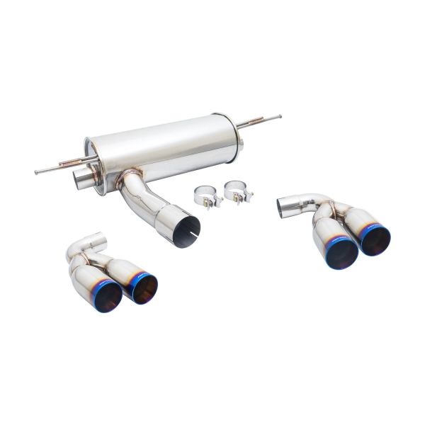 Megan Axle Back Exhaust for 2016-2019 BMW M2 F87 Burnt Tip (MR-ABE-BF87-VO)