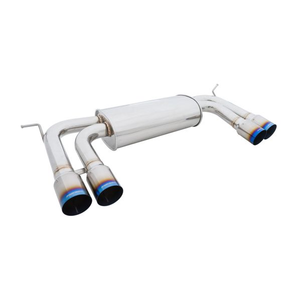 Megan Axle Back Exhaust for BMW X5M/X6M Blue Tip (MR-ABE-BX5M-BT)