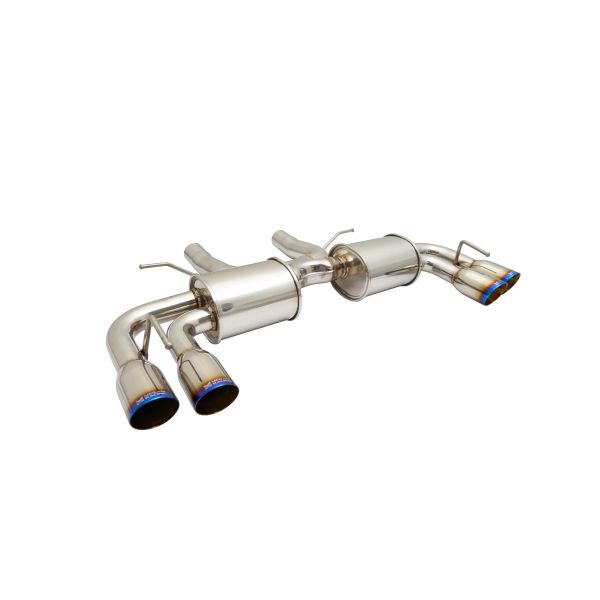Megan Axle Back Exhaust for 2016+ Chevy Camaro SS OE-RS Quad Tip (MR-ABE-CCA16-V2-VO)