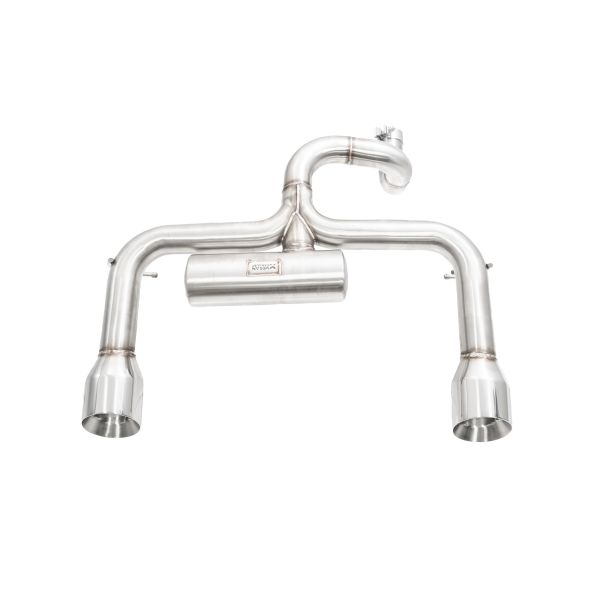 Megan Axle Back Exhaust for 2018+ Jeep Wrangler Unlimited JL (MR-ABE-JJLU18)