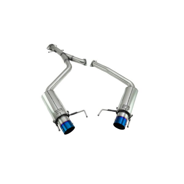 Megan Axle Back Exhaust for 2006-2013 Lexus IS350 Blue Tip (MR-ABE-LI06DS-BT)