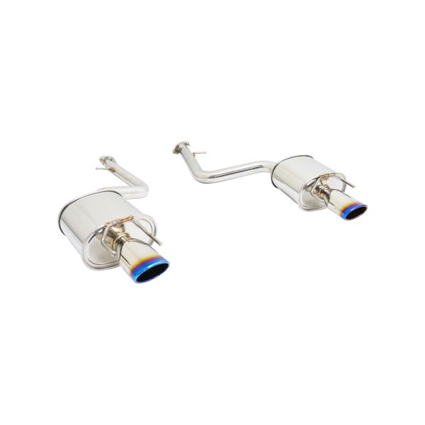 Megan Axle Back Exhaust for 2014+ Lexus IS250 OE-RS Burnt Tip (MR-ABE-LI14-VO)