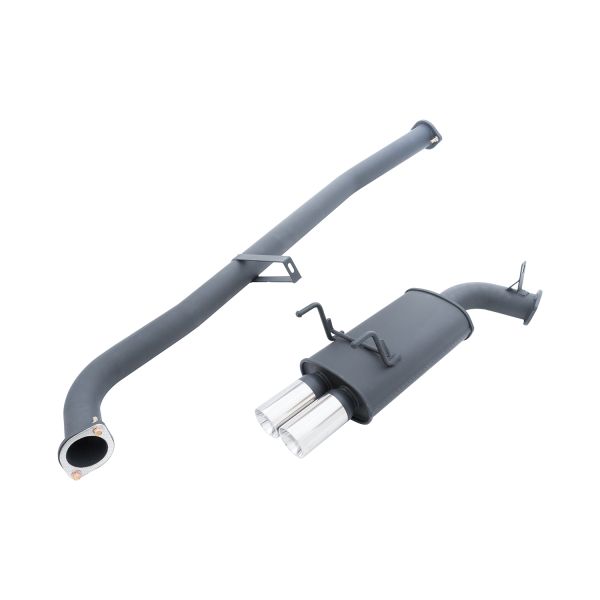 Megan Cat-Back Exhaust for 1989-1994 Nissan 240SX Black (MR-CBS-NS13T2B)
