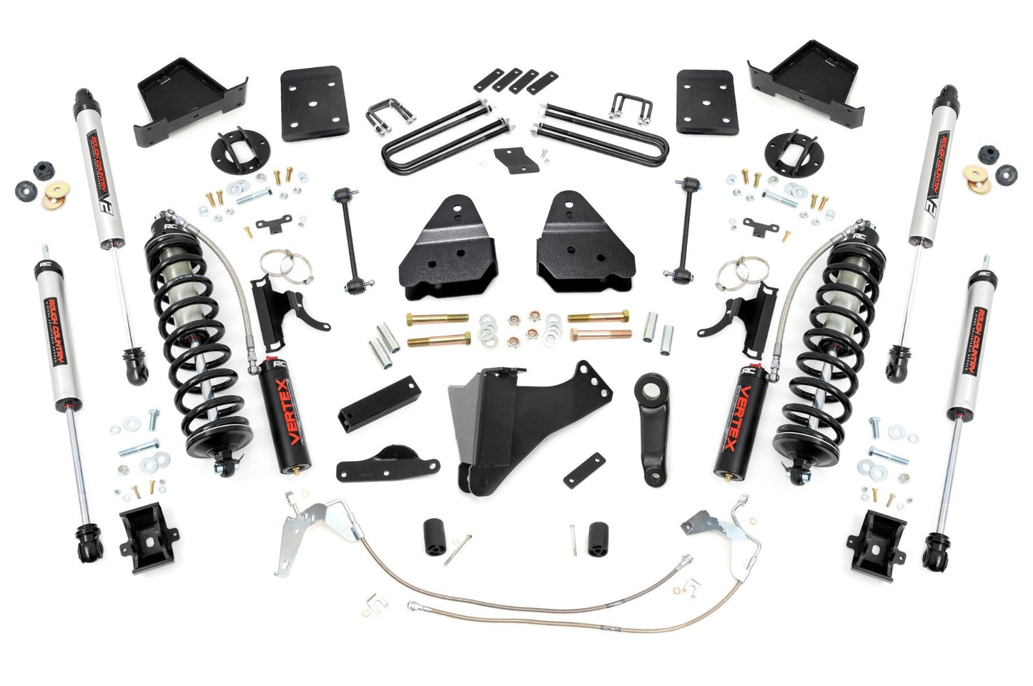 Rough Country 4.5 Inch Lift Kit | W/O Overloads | C/O V2 | Ford F-250/F-350 Super Duty (08-10)