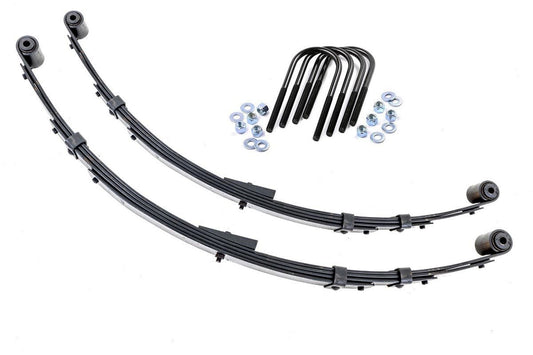 Rough Country Rear Leaf Springs | 4" Lift | Pair | Jeep Wrangler YJ 4WD (1987-1995)
