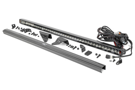Rough Country LED Light Kit | Upper Windshield | 40" Spectrum Single Row | Ford Bronco (21-24)