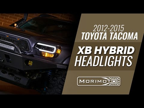 Morimoto XB LED White DRL Headlights for 2012-2015 Toyota Tacoma (LF529)