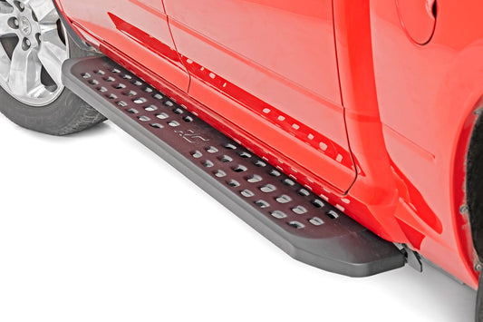 Rough Country RPT2 Running Boards | Crew Cab | Black | Ram 1500 2WD/4WD