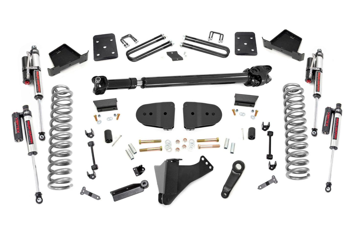 Rough Country 6 Inch Lift Kit | Diesel | FR D/S | Vertex | Ford F-250/F-350 Super Duty (23-24)