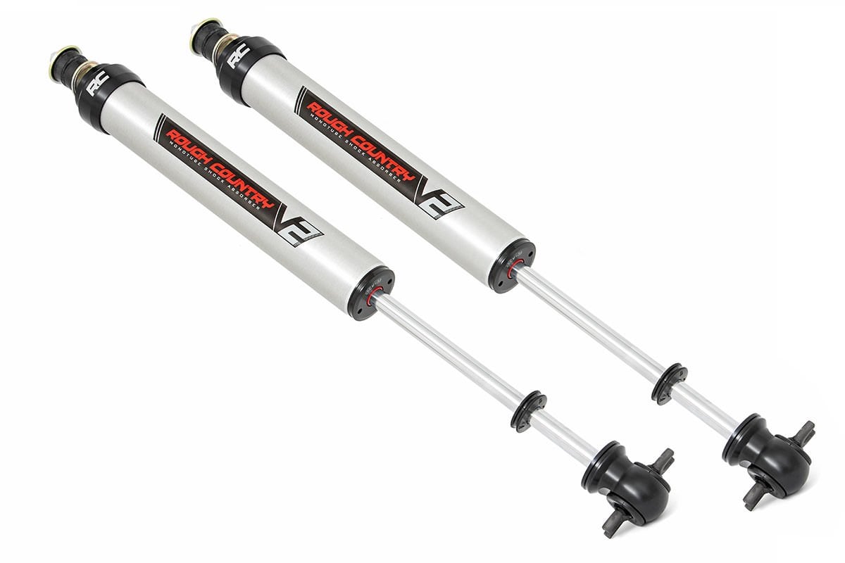 Rough Country V2 Front Shocks | 3.5-4.5" | Jeep Cherokee XJ/Wrangler TJ/Wrangler Unlimited
