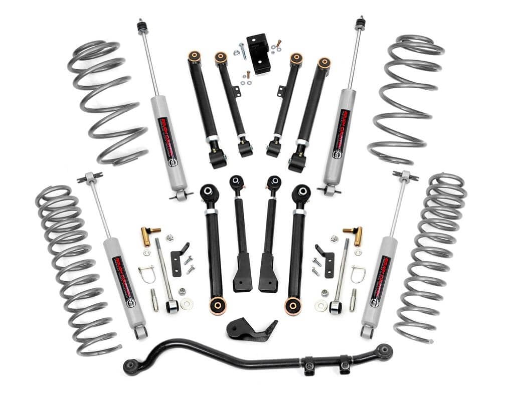 Rough Country 2.5 Inch Lift Kit | X-Series | Jeep Wrangler TJ (97-06)/Wrangler Unlimited (04-06)