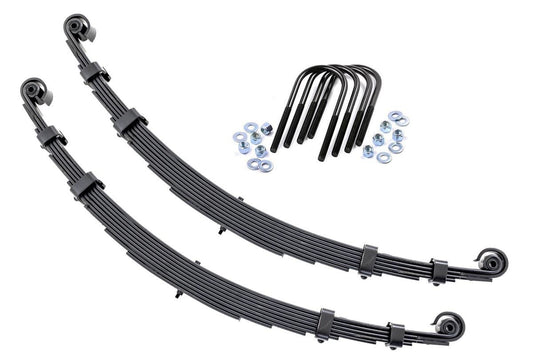 Rough Country Front Leaf Springs | 2.5" Lift | Pair | Jeep CJ 5 4WD (1955-1975)