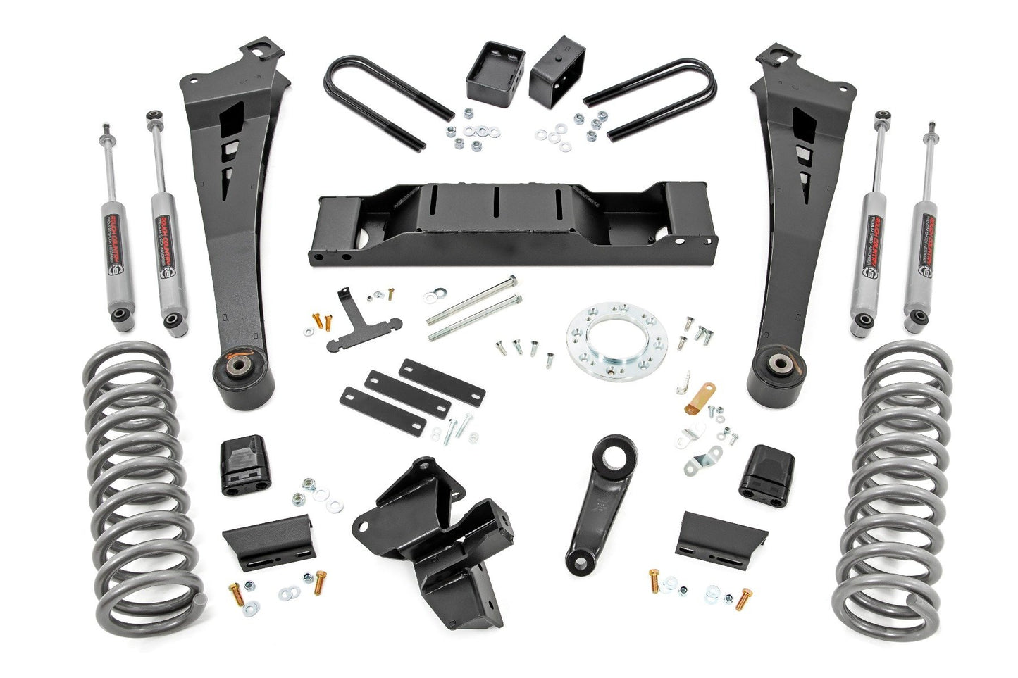 Rough Country 5 Inch Lift Kit | Diesel |AISIN | Ram 3500 4WD (2019-2024)