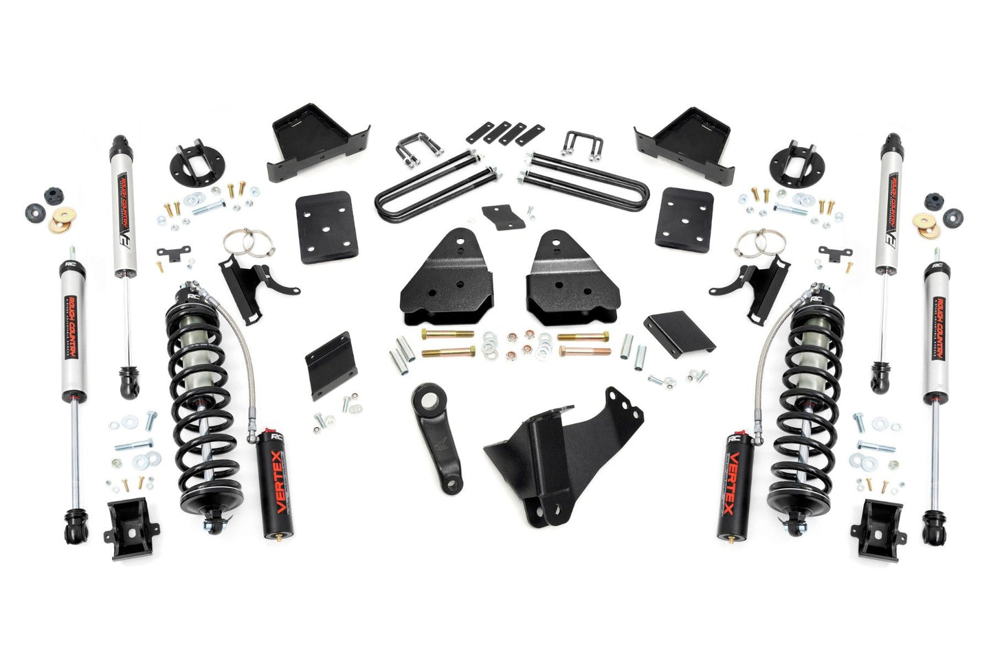 Rough Country 4.5 Inch Lift Kit | OVLD | C/O V2 | Ford F-250 Super Duty 4WD (2011-2014)