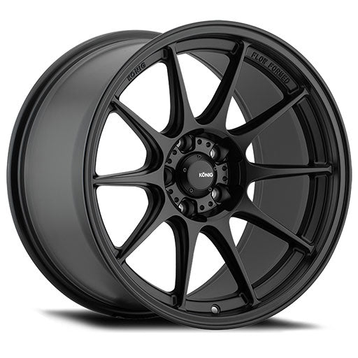 Konig Dekagram Black Wheel 15x9 4x100 +35mm (DK95100355)