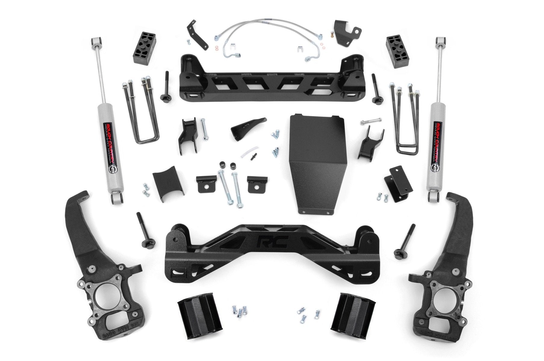 Rough Country 4 Inch Lift Kit | Ford F-150 4WD (2004-2008)