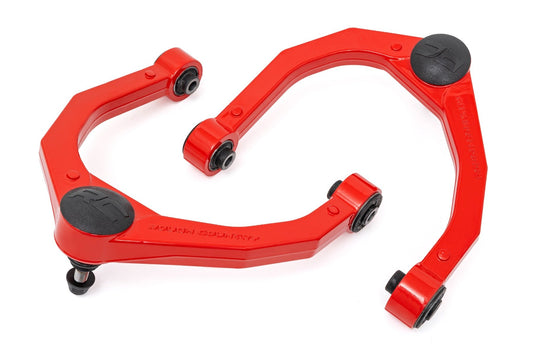 Rough Country Red Forged Upper Control Arms | OE Upgrade | Nissan Titan 2WD/4WD (2004-2024)