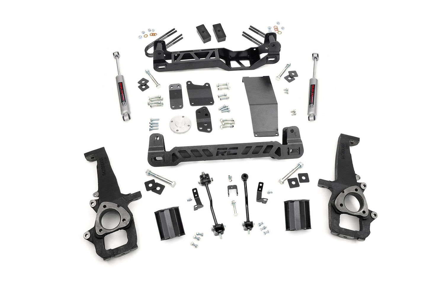 Rough Country 4 Inch Lift Kit | Dodge 1500 4WD (2006-2008)