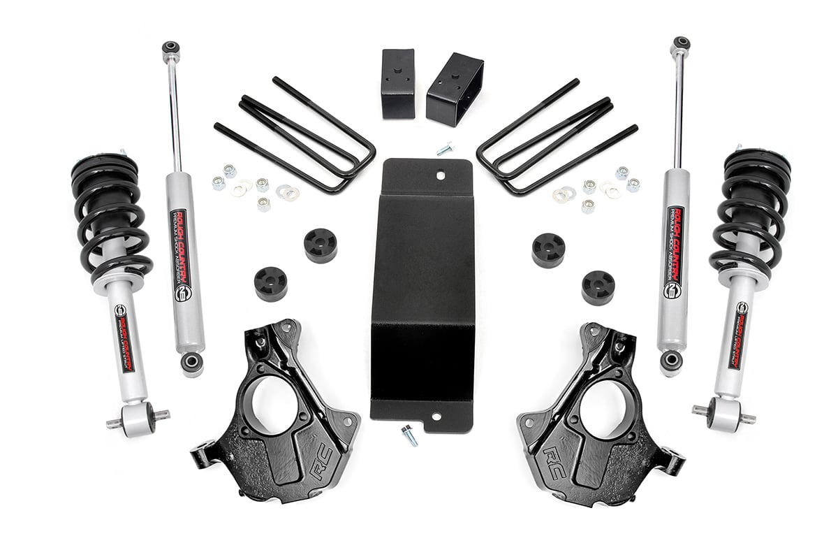 Rough Country 3.5 Inch Lift Kit | Cast Steel LCA | FR N3 | Chevy/GMC 1500 (14-18 & Classic)