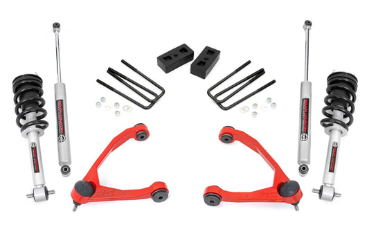 Rough Country 3.5 Inch Lift Kit | Cast Steel | N3 Strut | Chevy/GMC 1500 (07-13)