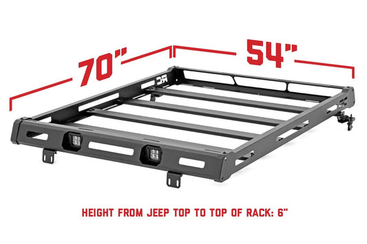 Rough Country Roof Rack | Jeep Wrangler JL (18-24)/Wrangler Unlimited (18-24) 4WD