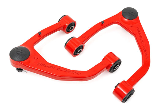 Rough Country Red Forged Upper Control Arms | OE Upgrade | Toyota Tundra (07-21)