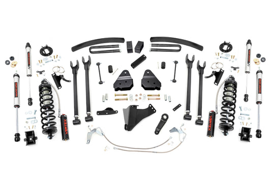 Rough Country 6 Inch Lift Kit  |  Gas  |  4 Link  |  C/O V2 | Ford F-250/F-350 Super Duty (08-10)