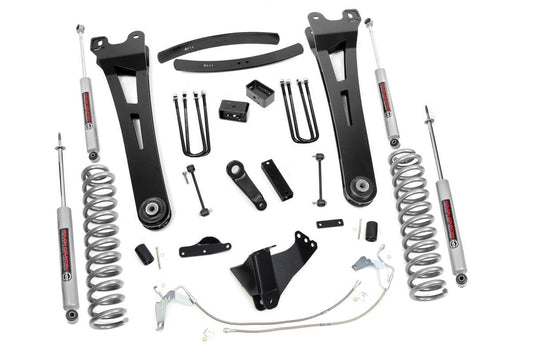 Rough Country 6 Inch Lift Kit | Diesel | Radius Arm | Ford F-250/F-350 Super Duty (08-10)