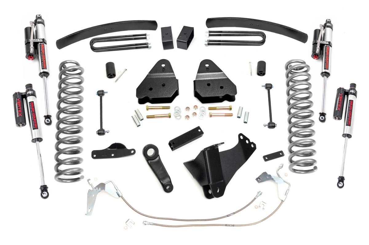 Rough Country 6 Inch Lift Kit | Gas | Vertex | Ford F-250/F-350 Super Duty 4WD (2008-2010)