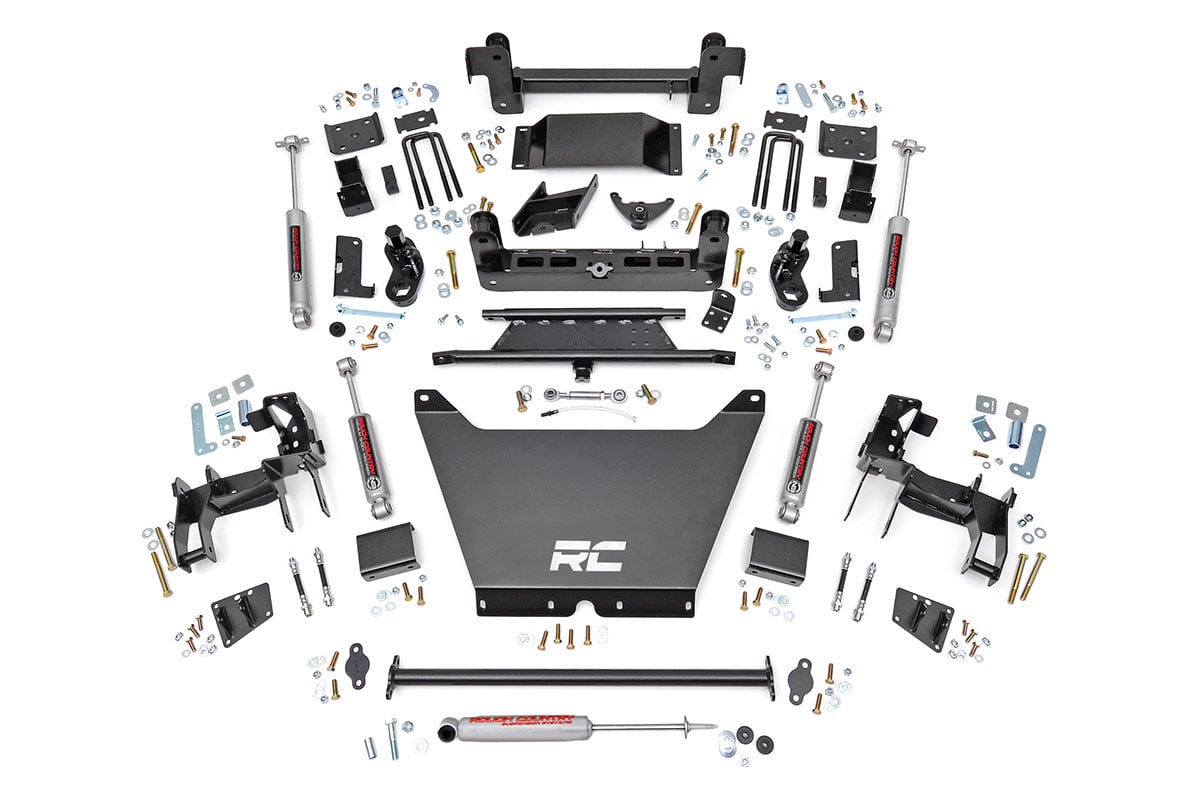 Rough Country 6 Inch Lift Kit | NTD | Chevy S10 Pickup Ext Cab 4WD (1994-2004)