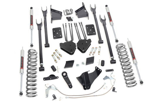 Rough Country 6 Inch Lift Kit | 4-Link | No OVLD | M1 | Ford F-250 Super Duty 4WD (15-16)