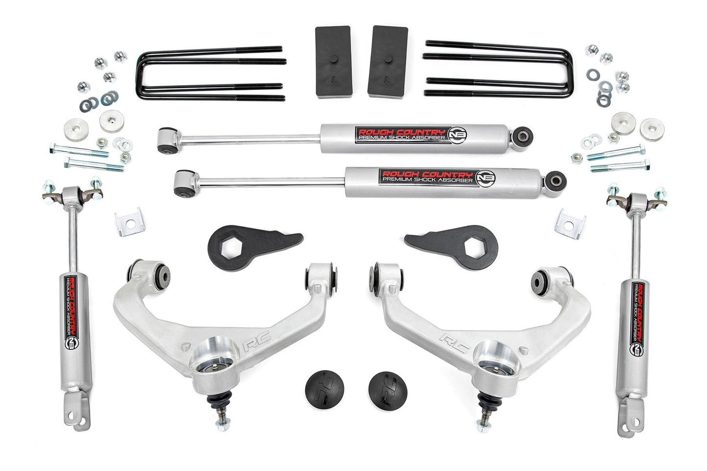 Rough Country 3.5 Inch Lift Kit | Chevy/GMC 2500HD/3500HD 2WD/4WD (11-19)