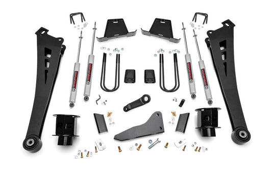 Rough Country 5 Inch Lift Kit | Non-Dually | Ram 3500 4WD (2013-2015)