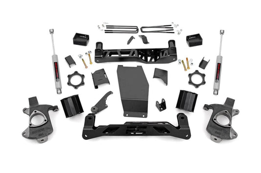 Rough Country 5 Inch Lift Kit | Cast Steel | Chevy/GMC 1500 4WD (14-18 & Classic)