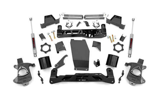 Rough Country 6 Inch Lift Kit | Alum/Stamp Steel | Chevy/GMC 1500 (14-18 & Classic)