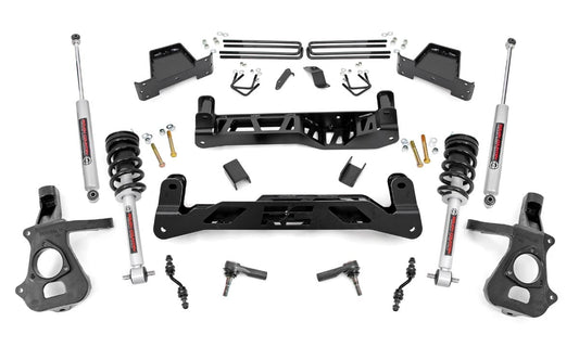 Rough Country 7 Inch Lift Kit | Alu/Stamp Steel | N3 Strut | Chevy/GMC 1500 (14-18 & Classic)