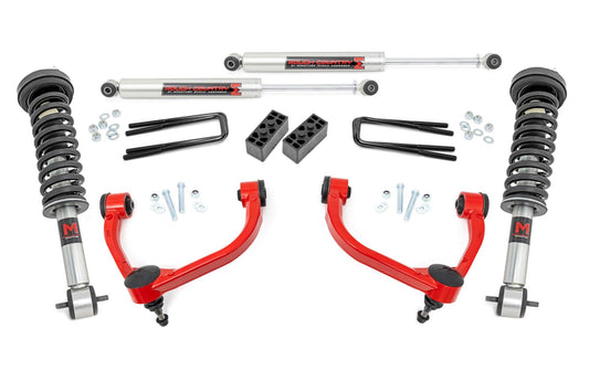 Rough Country 3 Inch Lift Kit | M1 Struts | Ford F-150 4WD (2014-2020)