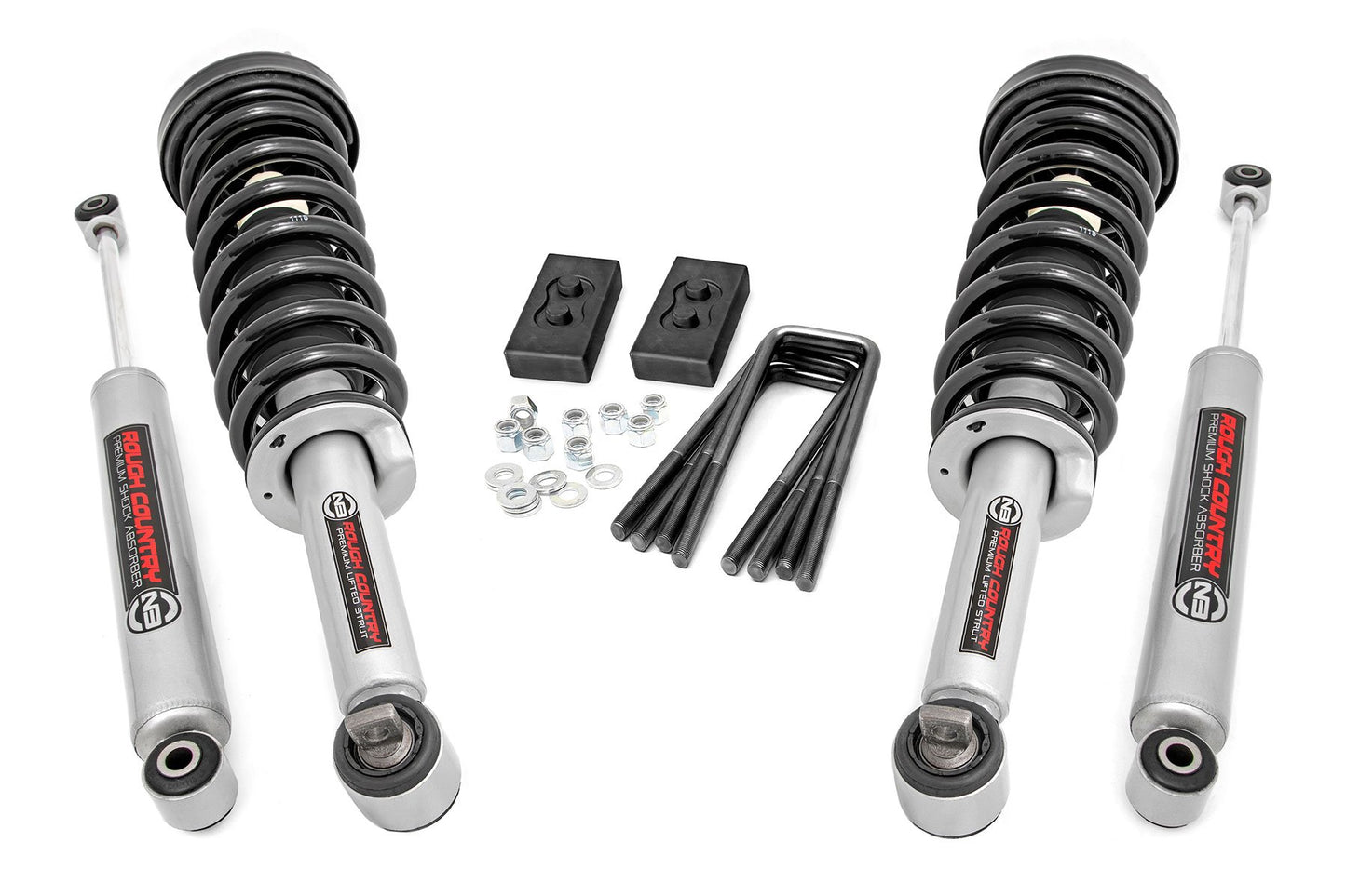 Rough Country 2 Inch Lift Kit | N3 Struts/N3 | Ford F-150 4WD (2014-2020)