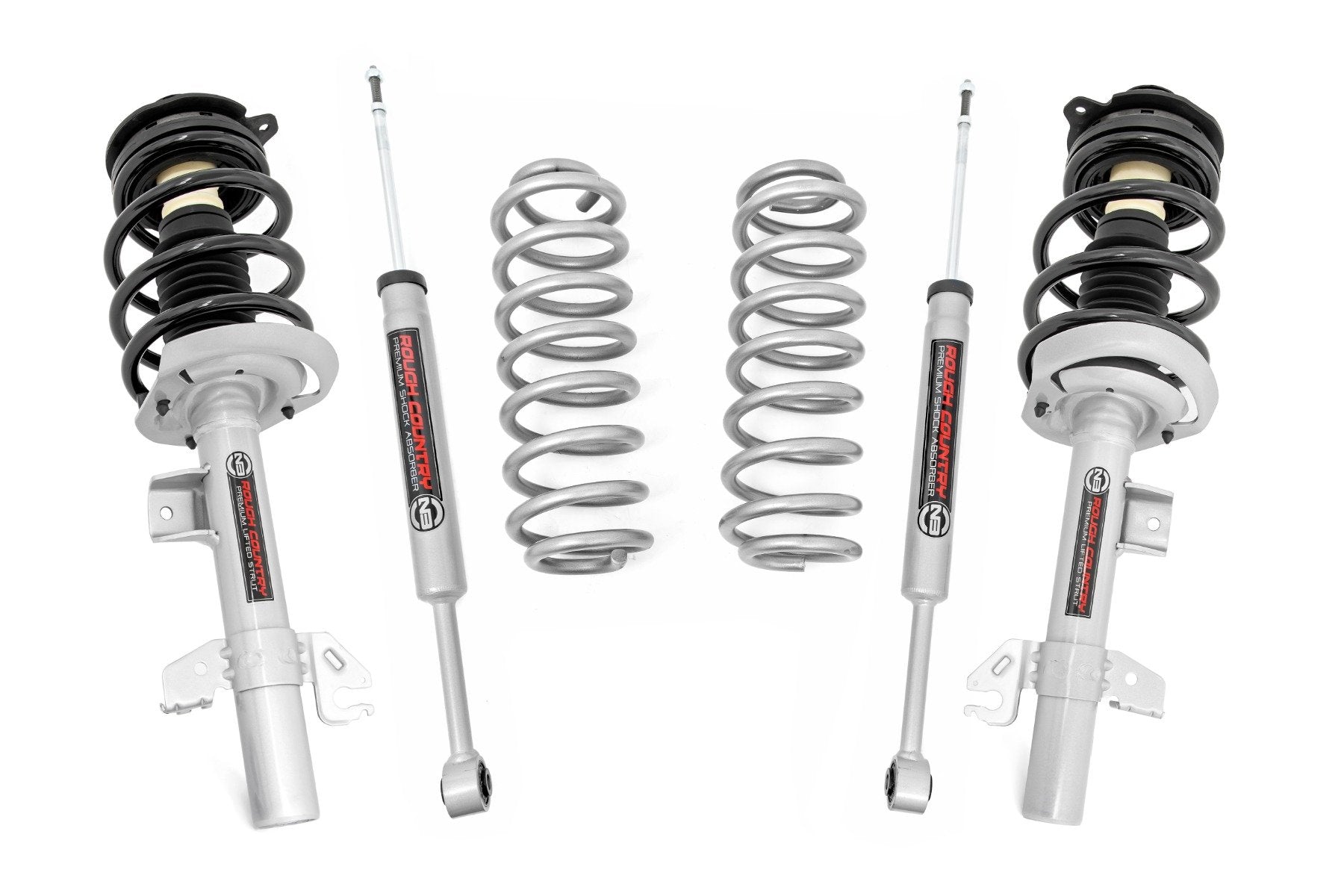 Rough Country 2 Inch Lift Strut Kit | Jeep Cherokee KL 4WD (2014-2023)