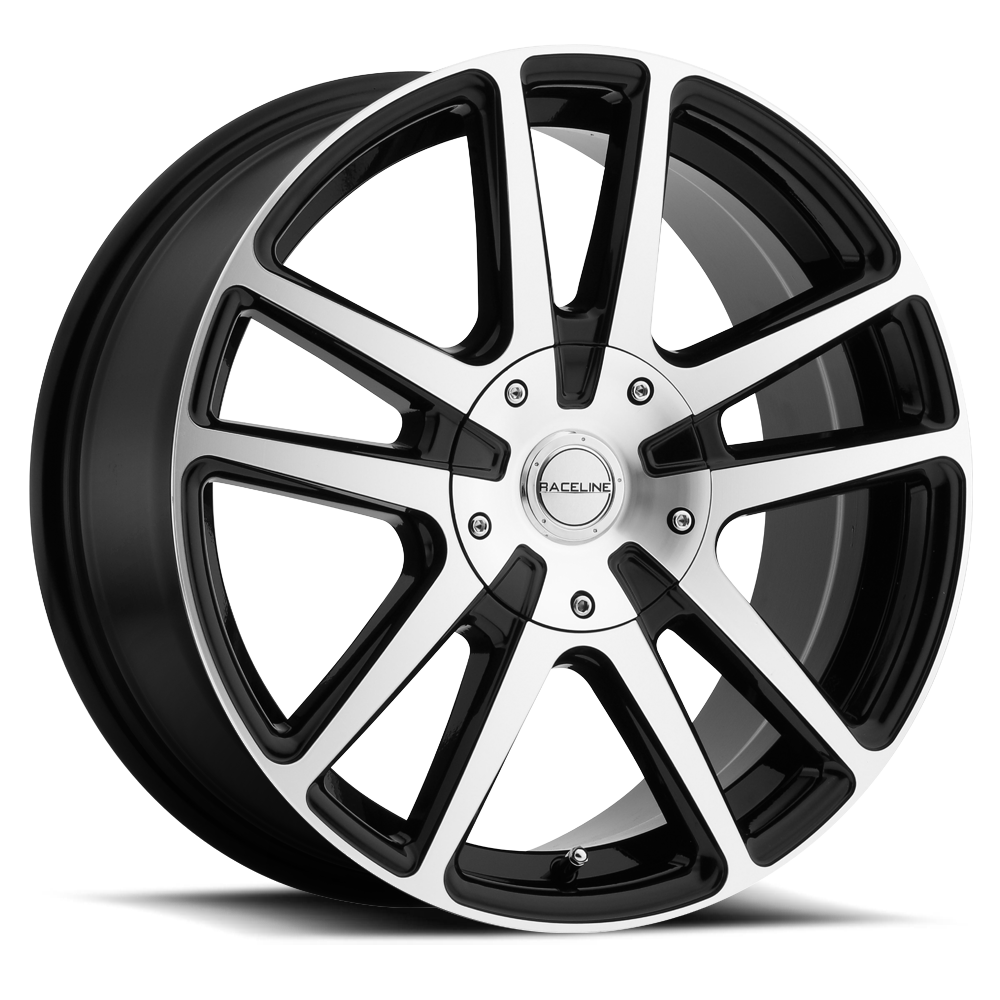 Raceline 145M Encore Machined Wheel 15x7 4x100/4x108 +40mm (145M-57082+40)