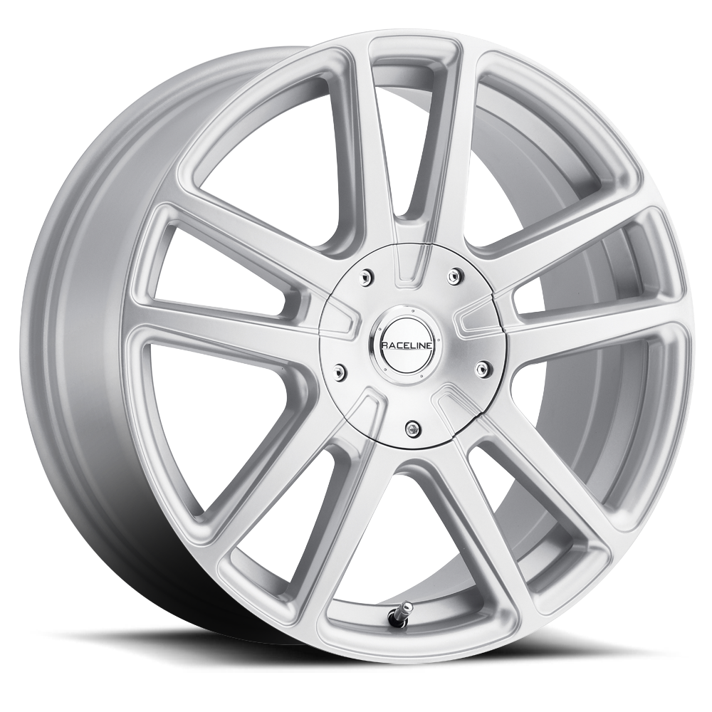 Raceline 145S Encore Silver Wheel 15x7 4x100/4x108 +40mm (145S-57082+40)