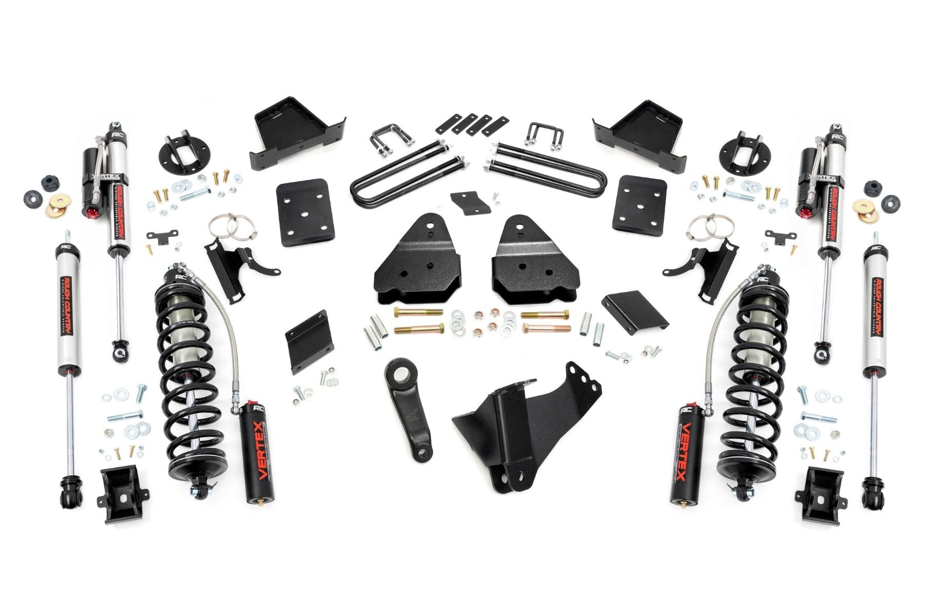 Rough Country 6 Inch Lift Kit  |  Gas  |  No OVLD  |  C/O V2 | Ford F-250 Super Duty (11-14)