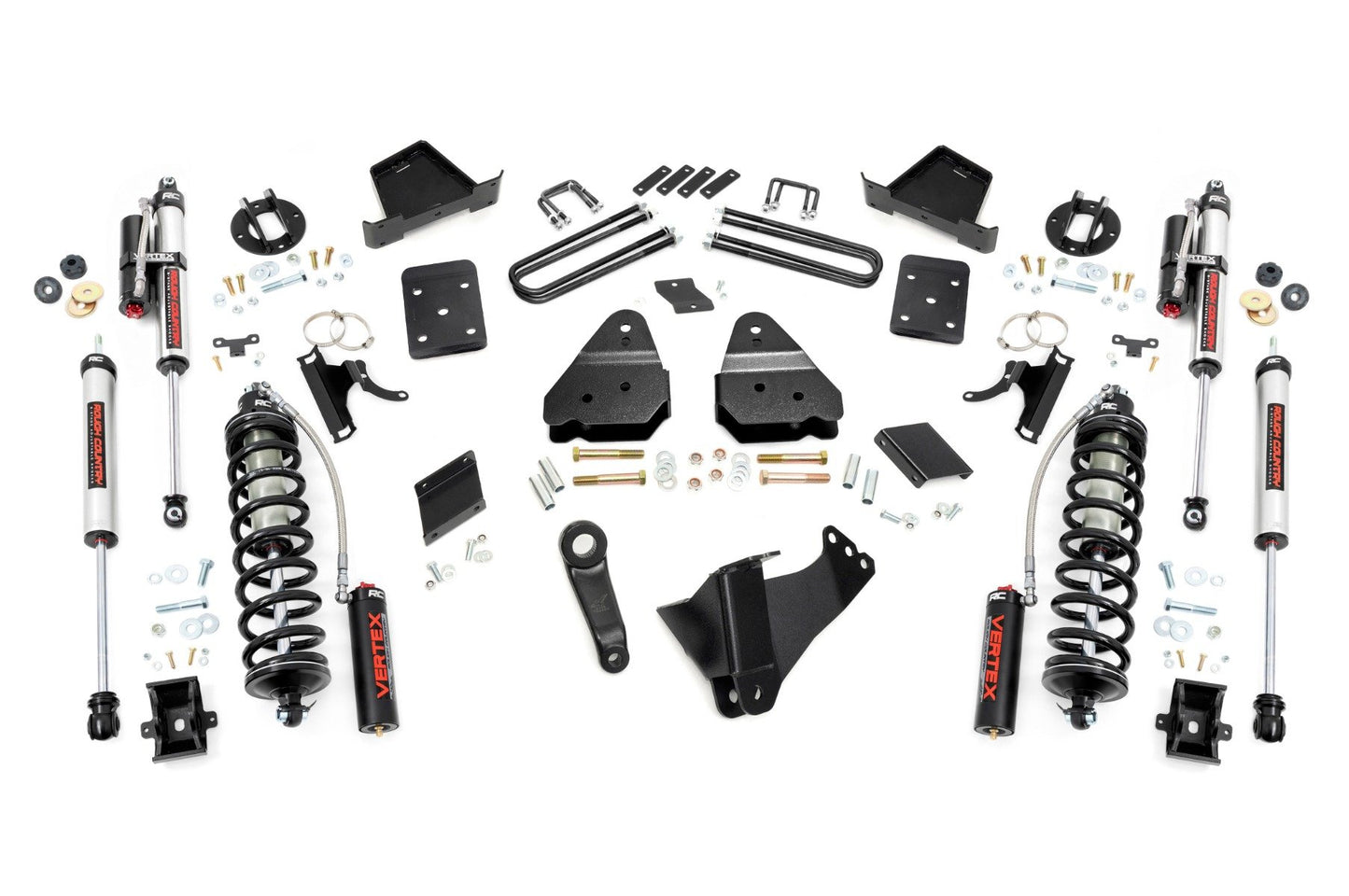 Rough Country 6 Inch Lift Kit  |  Gas  |  OVLD  |  C/O Vertex | Ford F-250 Super Duty (11-14)
