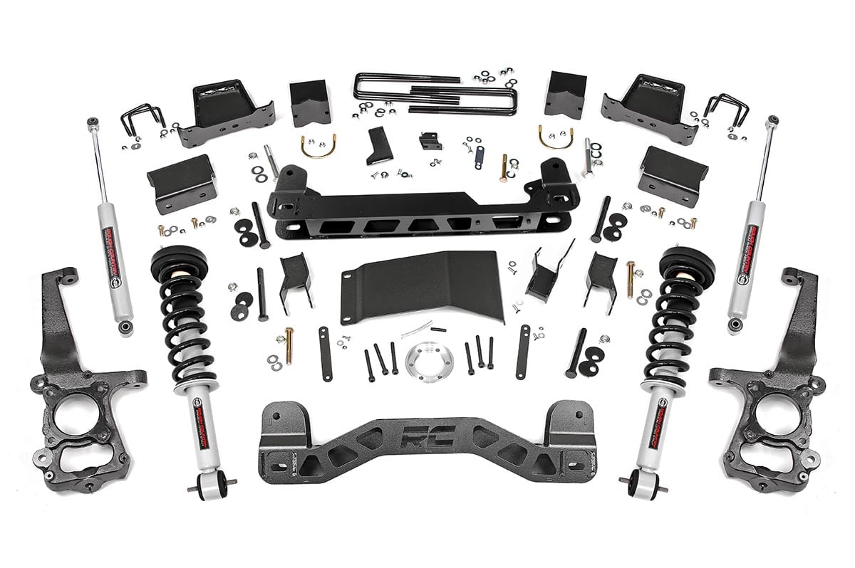 Rough Country 6 Inch Lift Kit | N3 Struts | Ford F-150 4WD (2015-2020)